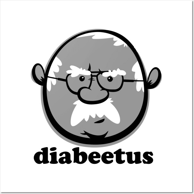 Diabeetus Wall Art by Kaine Ability